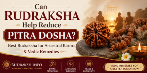 Can Rudraksha Help Reduce Pitra Dosha? Best Rudraksha for Ancestral Karma & Vedic Remedies