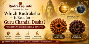 Which Rudraksha is Best for Guru Chandal Dosha? Powerful Vedic Remedies & Benefits